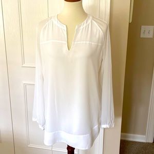 CAbi white blouse